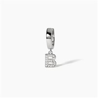 Mono orecchino Mabina Donna Orecchini In Argento E Zirconi in Argento Zircone 563313B - 563313B